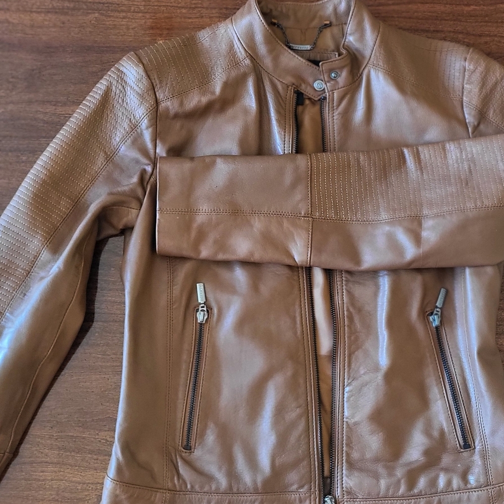 Men's Brown Leather Jacket